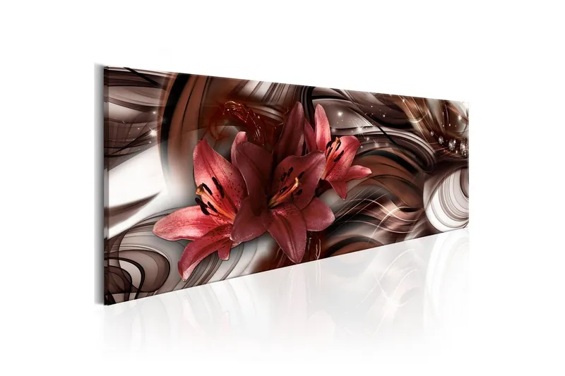 Tavla Empire Of Lily 135x45 - Artgeist sp. z o. o. — Artgeist sp. z o. o.
