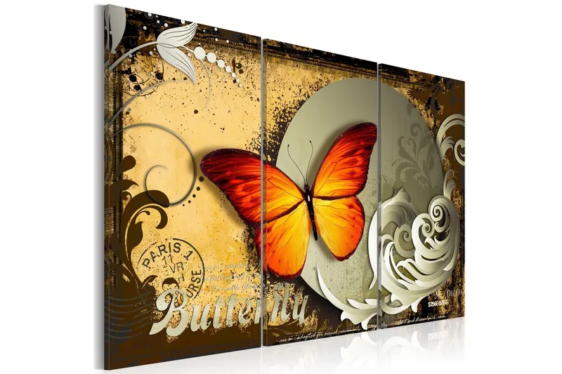 Tavla Flight Of A Butterfly 120x80 - Artgeist sp. z o. o. — Artgeist sp. z o. o.