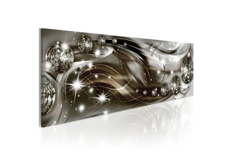 Tavla Glow And Waves 120x40 - Artgeist sp. z o. o. — Artgeist sp. z o. o.