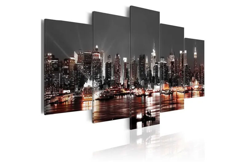 Tavla Grey City 100x50 - Artgeist sp. z o. o. — Artgeist sp. z o. o.