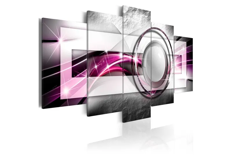 Tavla Modern Pink 100x50 - Artgeist sp. z o. o. — Artgeist sp. z o. o.