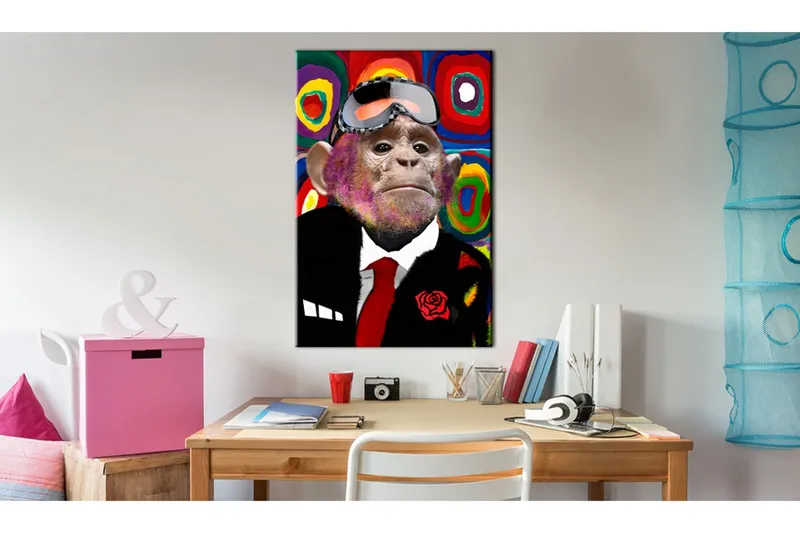 Tavla Mr. Monkey 60x90 - Artgeist sp. z o. o. — Artgeist sp. z o. o.