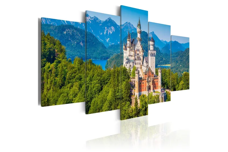 Tavla Neuschwanstein Castle 100x50 - Artgeist sp. z o. o. — Artgeist sp. z o. o.