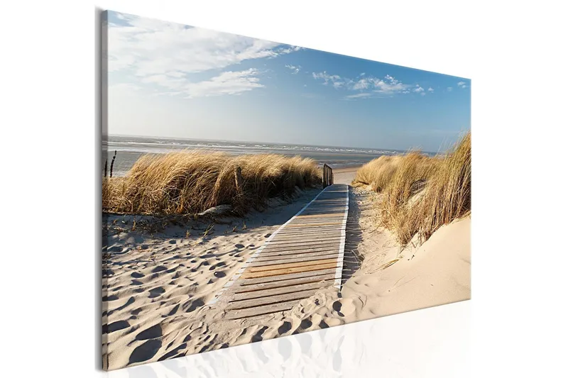 Tavla Obevakad strand 135x45 - Artgeist sp. z o. o. — Artgeist sp. z o. o.