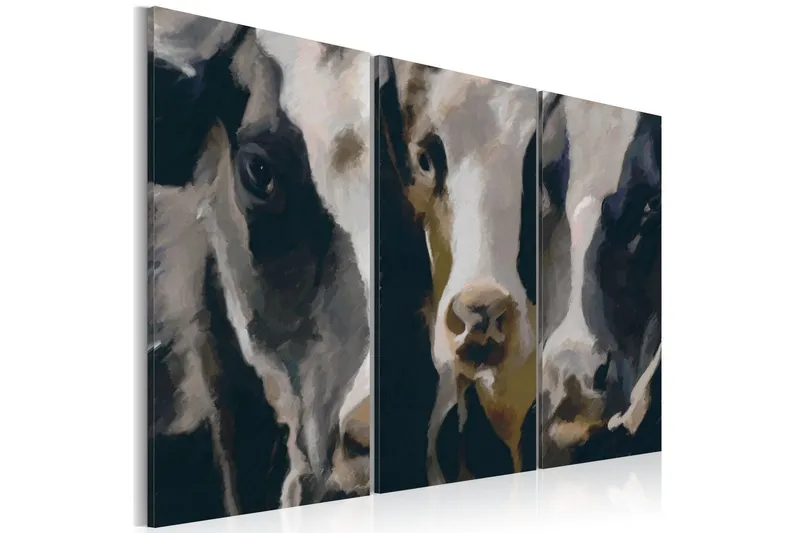 Tavla Piebald Cow 120x80 - Artgeist sp. z o. o. — Artgeist sp. z o. o.