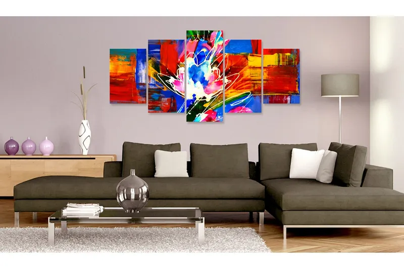 Tavla Power of Colours 100x50 - Artgeist sp. z o. o. — Artgeist sp. z o. o.