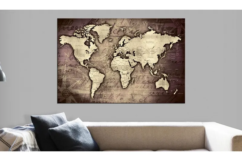 Tavla Precious World 120x80 - Artgeist sp. z o. o. — Artgeist sp. z o. o.