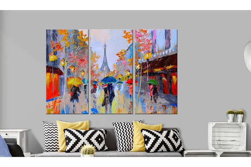 Tavla Rainy Paris 90x60 - Artgeist sp. z o. o. — Artgeist sp. z o. o.