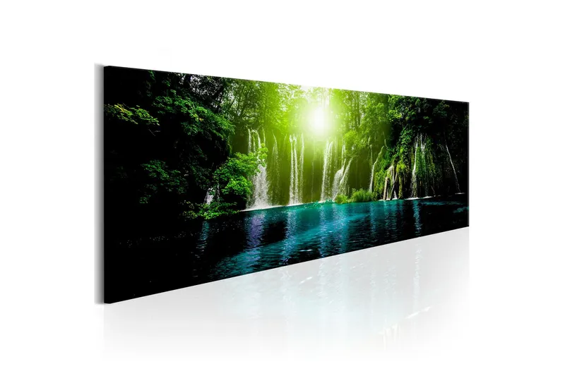 Tavla Sapphire Lake 150x50 - Artgeist sp. z o. o. — Artgeist sp. z o. o.