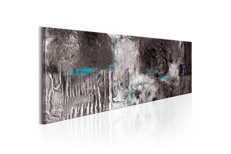 Tavla Silver Machine 135x45 - Artgeist sp. z o. o. — Artgeist sp. z o. o.