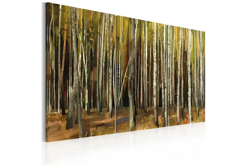 Tavla The Mystery Of Sherwood Forest Triptych 120x80 - Artgeist sp. z o. o. — Artgeist sp. z o. o.