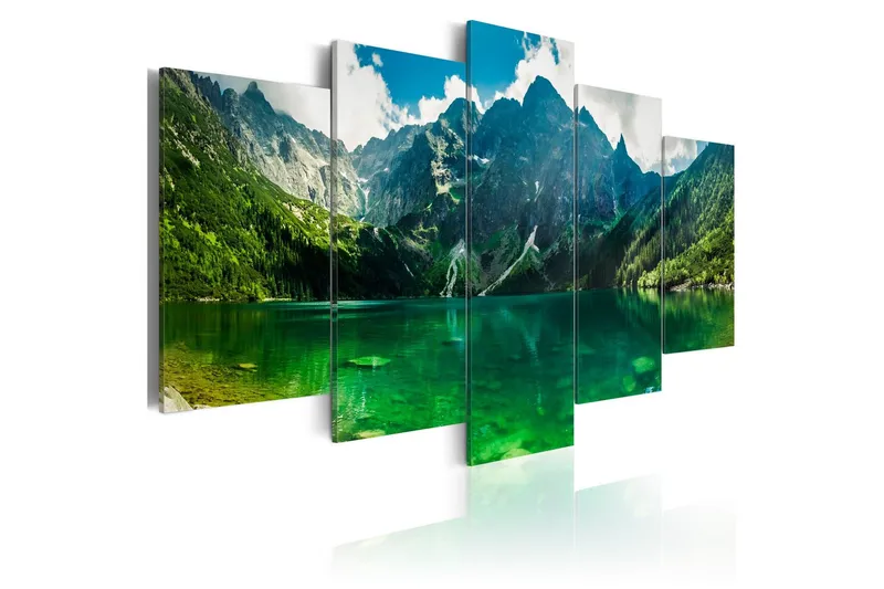 Tavla Tranquility In The Mountains 200x100 - Artgeist sp. z o. o. — Artgeist sp. z o. o.