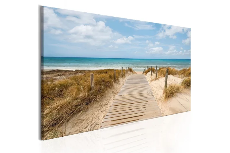 Tavla Windy Beach 135x45 - Artgeist sp. z o. o. — Artgeist sp. z o. o.