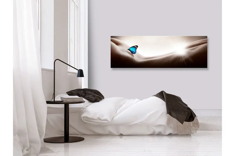 Tavla Woman and Butterfly (1 Part) Narrow 135x45