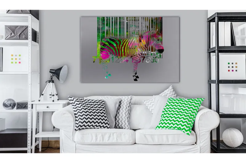 Tavla Zoo of Modernity 120x80 - Artgeist sp. z o. o. — Artgeist sp. z o. o.