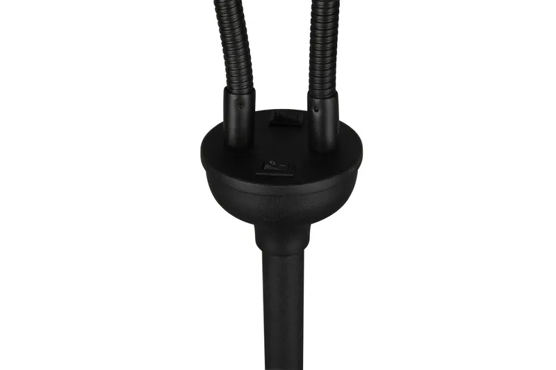 Tommy Golvlampa 2L E14 mattsvart/ guld - Matt svart/Guld — Trio Lighting