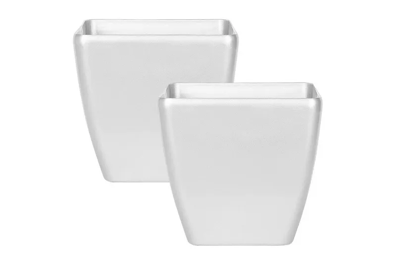 Trädgårdskruka Astras set om 2 42x42x41 cm - 42x42x41 cm — 42x42x41 cm