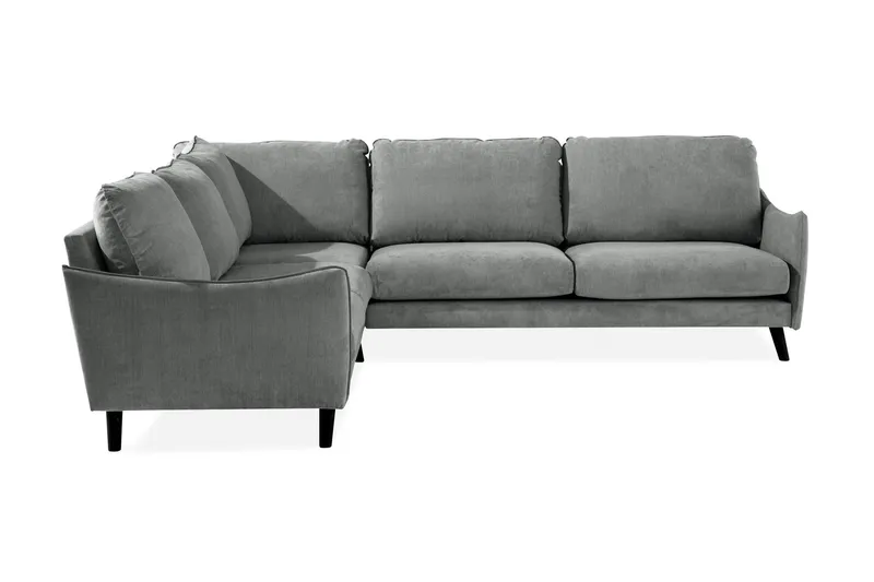 Trend Lyx 6-sits Vändbar L-formad Hörnsoffa i Tyg - Grå (Art.nr 665345) — Grå