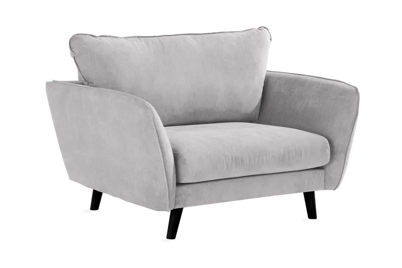 Trend Lyx Fåtölj - Ljusgrå/Svart (Art.nr 665600) — Ljusgrå/Svart