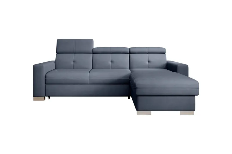 Trent Bäddsoffa m. Divan med Förvaring 3-sits - Mörkblå (Art.nr 1722234) — Mörkblå