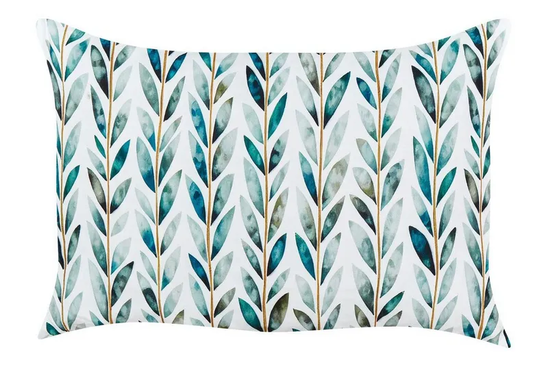 Tricase Utomhuskudde 42x60 cm - Vit/Grön — Vit/Grön