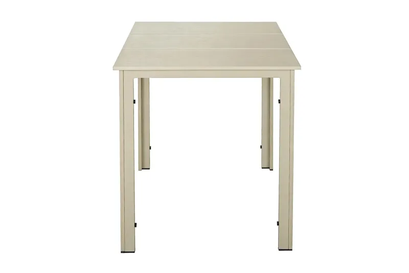 Tunis Cafebord utomhus 70x70 cm i metall/plast - Beige — Comfort Garden