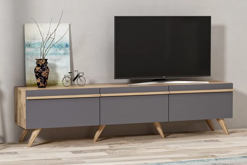 Tv-bänk 180 cm - Antracit — Antracit