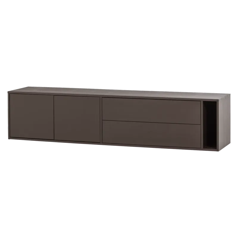 Tv-bänk Settle 200 cm - Mellanbrun — Vtwonen