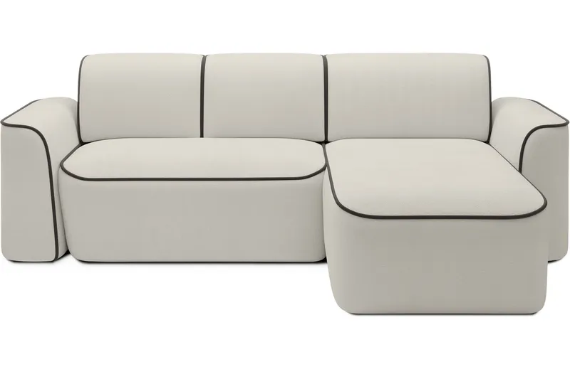 Ume 4-sits Soffa med Divan - Beige (Art.nr 3056935) — Beige