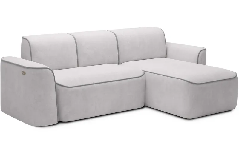 Ume 4-sits Soffa med Divan - Grå (Art.nr 3056897) — Grå