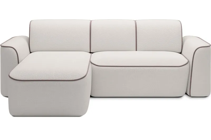 Ume 4-sits Soffa med Divan - Vit (Art.nr 3056913) — Vit
