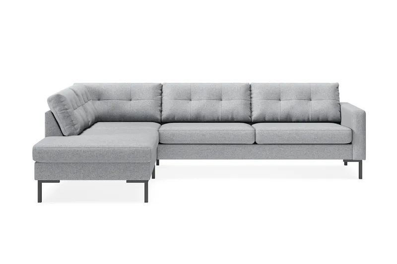 Vanlig Soffa med schäslong utan divan Scandinavian Choice Frillestad 4-sits Soffa med Schäslong Grey Left-faced — Scandinavian Choice