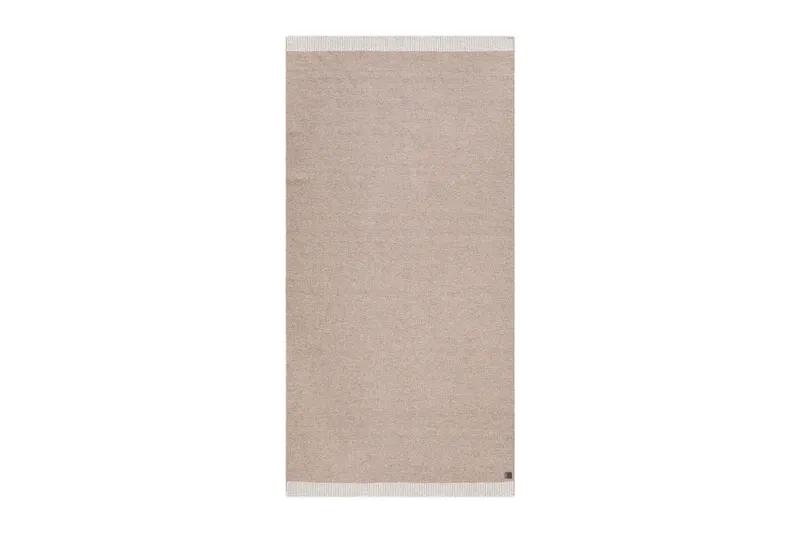 Vaxholm Ullmatta 75x150 cm Oval - Sand — KM Home