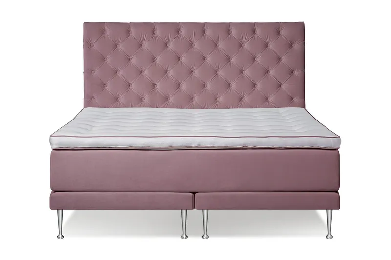 Victoria Komplett Sängpaket 160x200 - Cerise — Cerise