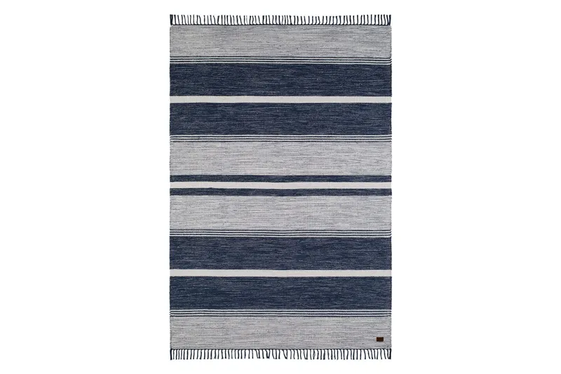 Vindö Matta 135x195 - Denimblå — KM Home