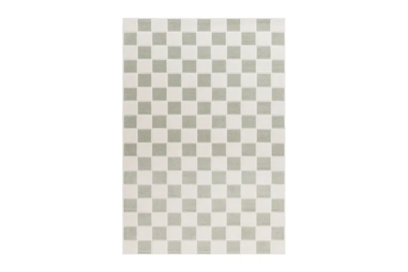 Wiltonmatta Hawaii Chess 160x230 cm, Grön - 160x230 cm, Grön — KM Home