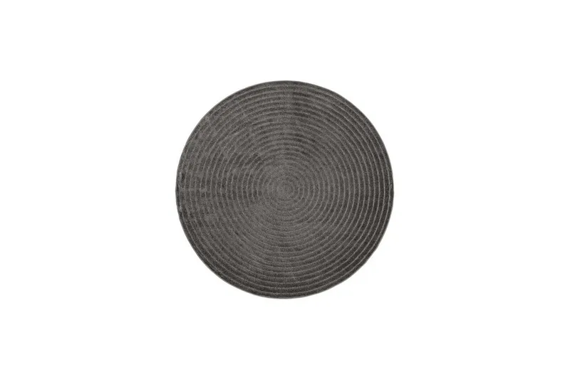Wiltonmatta Hawaii Circle 200x200 cm, Grafit - 200x200 cm, Grafit — KM Home