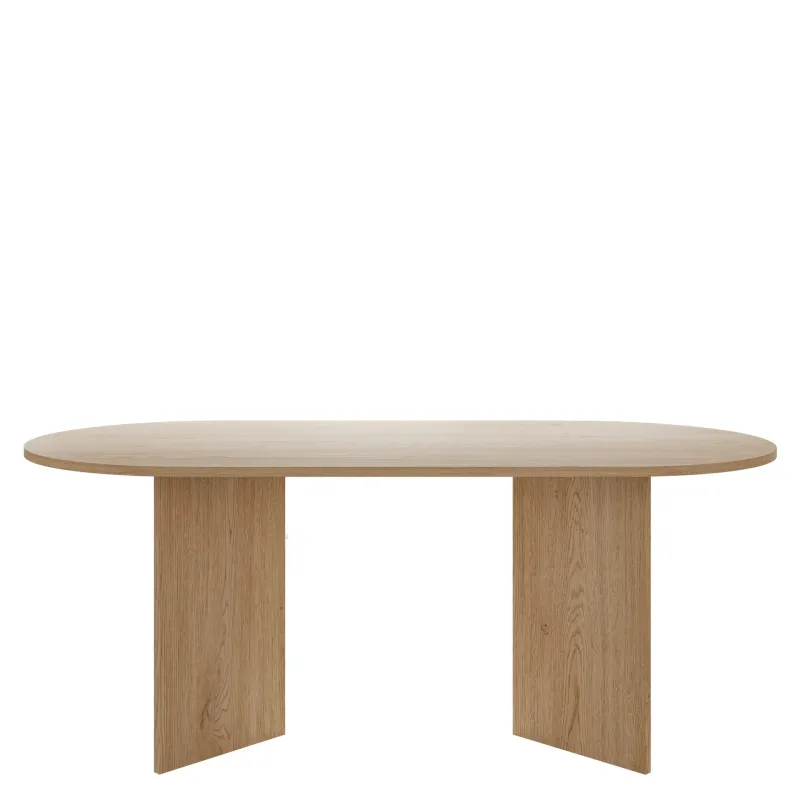Zyleron Matbord oval 185 cm - Ljusbrun — Ljusbrun
