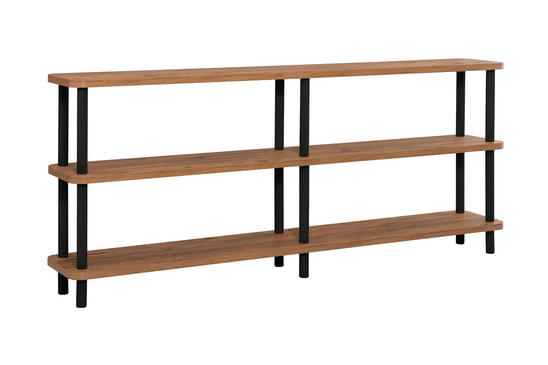 Andifli Bokhylla 180x74,9 cm - Svart — Chilli