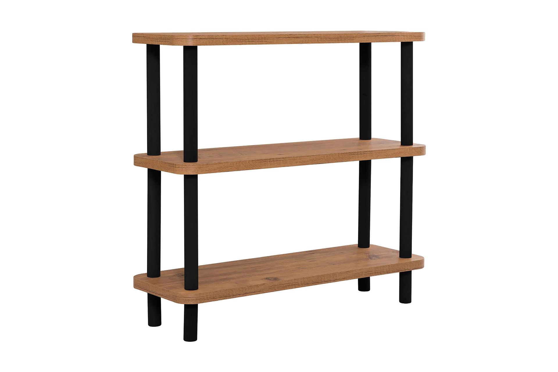 Andifli Bokhylla 80x75 cm - Svart — Chilli