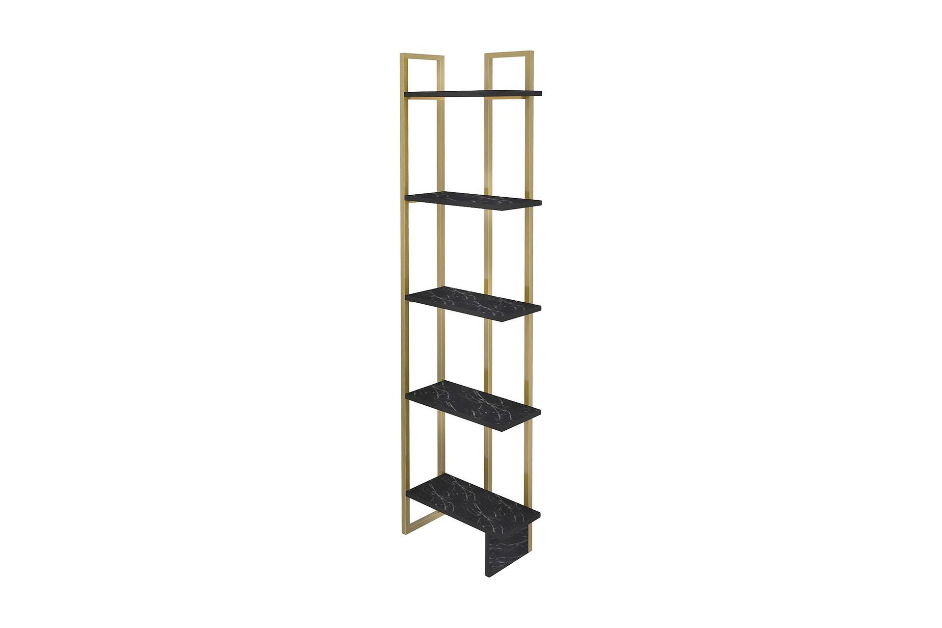 Desgrar Bokhylla 45,2x180 cm - Svart — Chilli