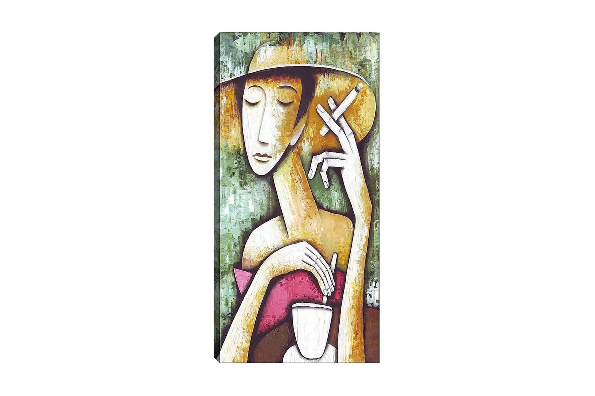 Canvastavla DKY People Flerfärgad - 50x120 cm (Art.nr 1184402) — Chilli