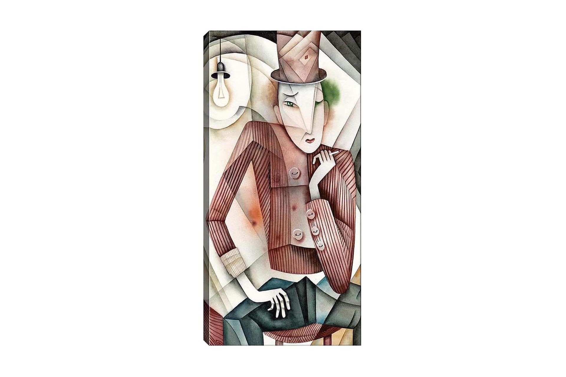 Canvastavla DKY People Flerfärgad - 50x120 cm (Art.nr 1184973) — Chilli