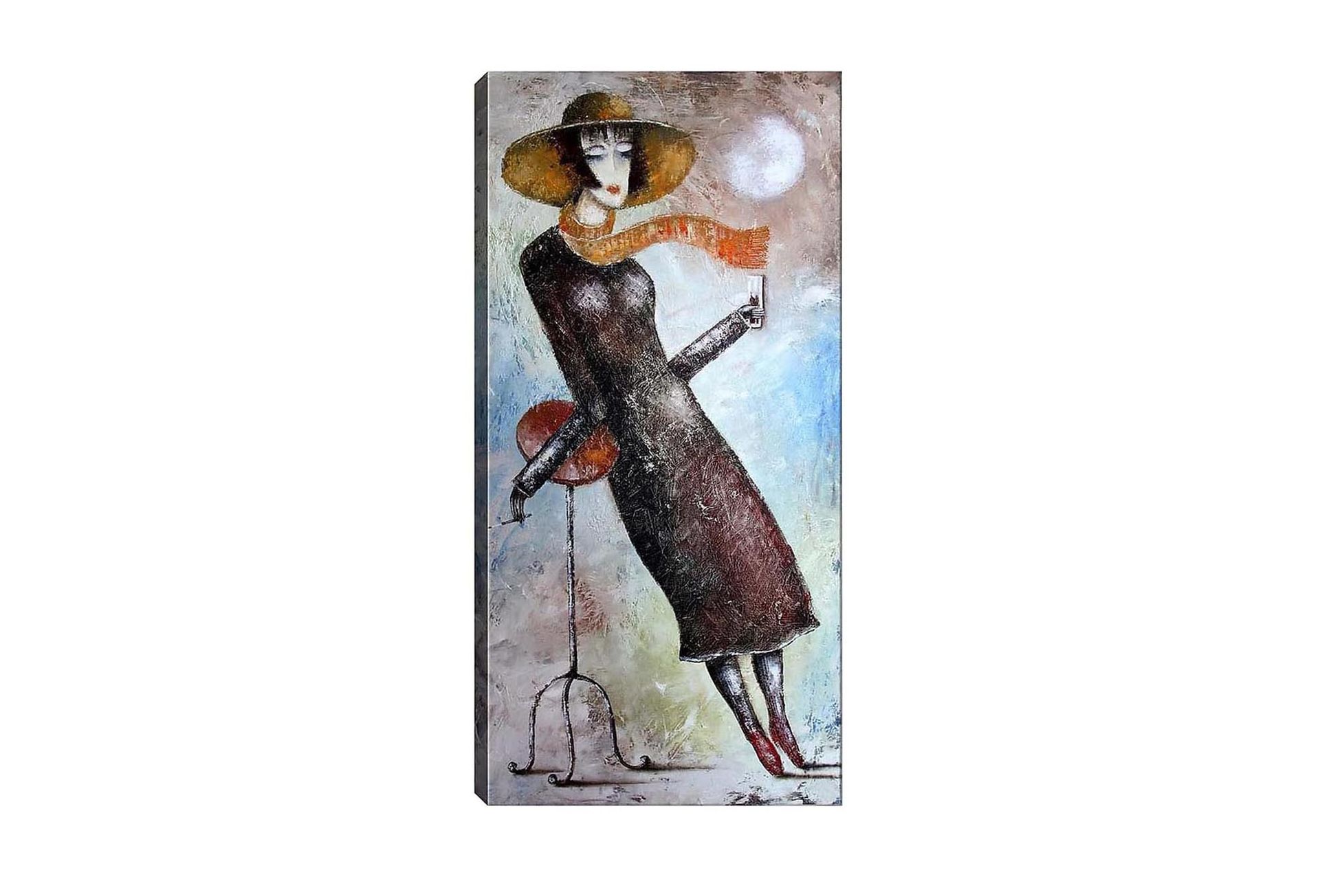 Canvastavla DKY People Flerfärgad - 50x120 cm (Art.nr 1184870) — Chilli