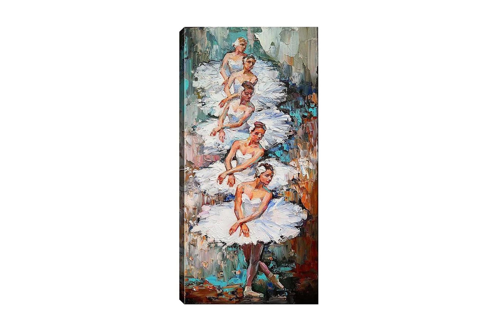 Canvastavla DKY People Flerfärgad - 50x120 cm (Art.nr 1184097) — Chilli