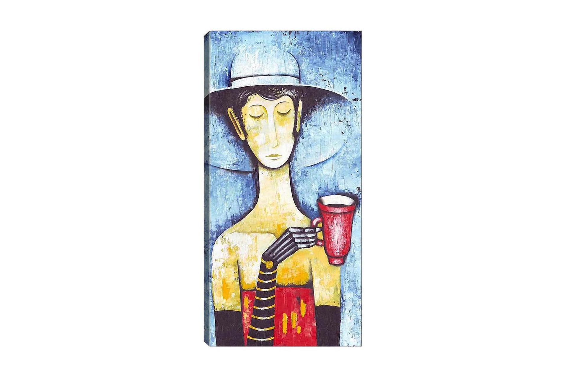 Canvastavla DKY People Flerfärgad - 50x120 cm (Art.nr 1184219) — Chilli