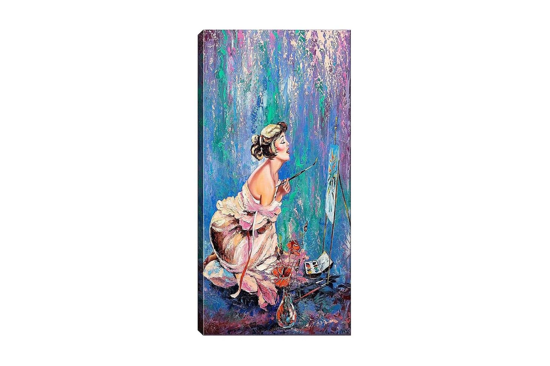 Canvastavla DKY People Flerfärgad - 50x120 cm (Art.nr 1184753) — Chilli