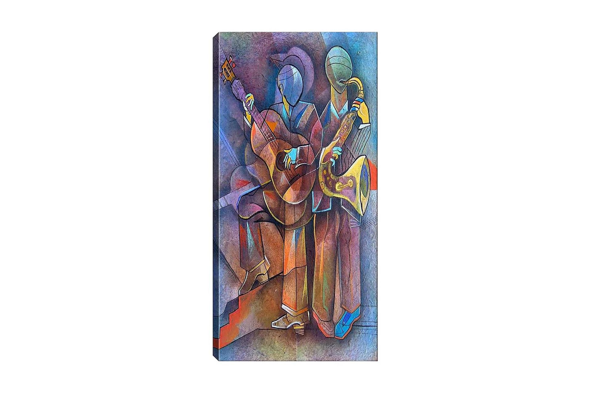 Canvastavla DKY Abstract & Fractals Flerfärgad - 50x120 cm (Art.nr 1184136) — Chilli
