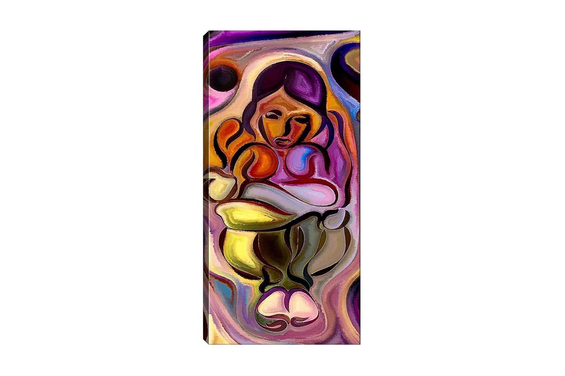 Canvastavla DKY Abstract & Fractals Flerfärgad - 50x120 cm (Art.nr 1184777) — Chilli