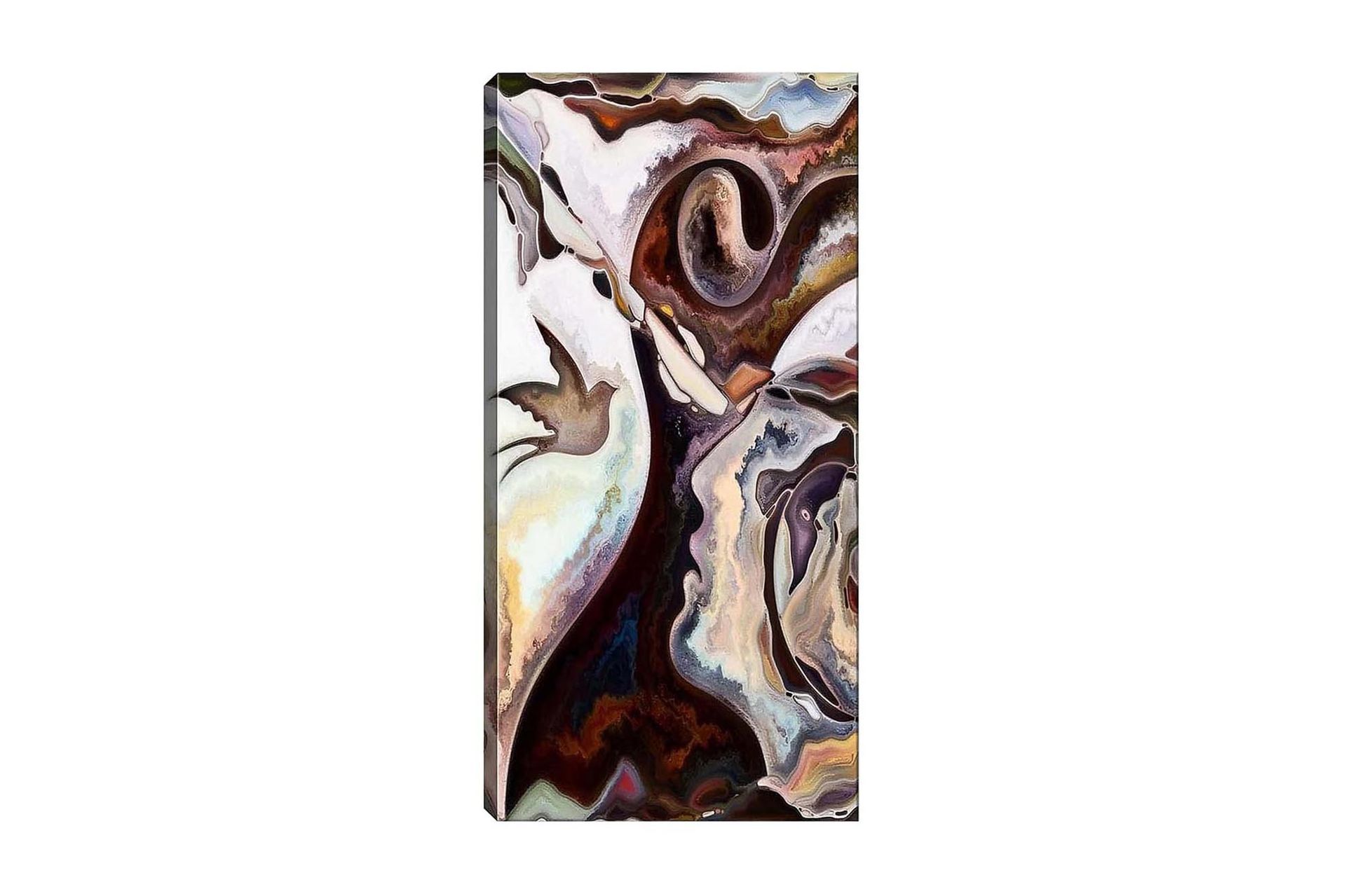 Canvastavla DKY Abstract & Fractals Flerfärgad - 50x120 cm (Art.nr 1184299) — Chilli